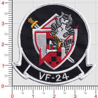 Officially Licensed US Navy  VF-24 Fighting Renegades Tomcat Patch