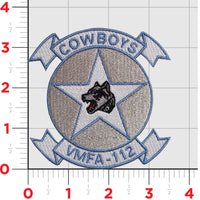 Officially Licensed VMFA-112 Cowboys 2024 Squadron patch