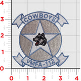 Officially Licensed VMFA-112 Cowboys 2024 Squadron patch and Name Tag