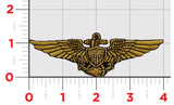 Navy/Marine Aviator Wings Patch