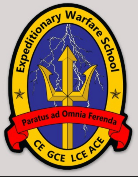 Officially Licensed Expeditionary Warfare School Sticker