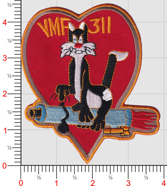 Officially Licensed USMC VMF-311 Tomcats John Glenn Patch