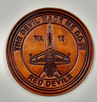 VMFA-232 Red Devils Leather Patch