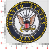 Officially Licensed US Navy Crest Patch