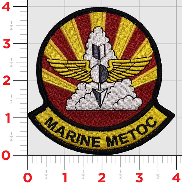 Officially Licensed Marine METOC USMC Meteorology and Oceanography Patch