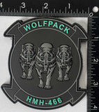 Officially Licensed USMC HMH-466 Wolfpack PVC Squadron Patch