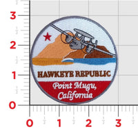 Official Point Mugu E-2 Hawkeye Republic Shoulder Patch