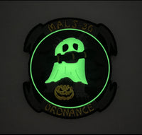 Official MALS-36 Ordnance Halloween PVC Patch