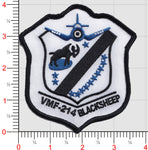 Officially Licensed USMC VMF-214 Blacksheep Patches