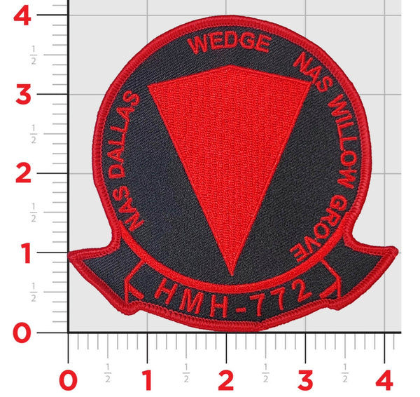 Official HMH-772 Wedge Historic 1991 Patch
