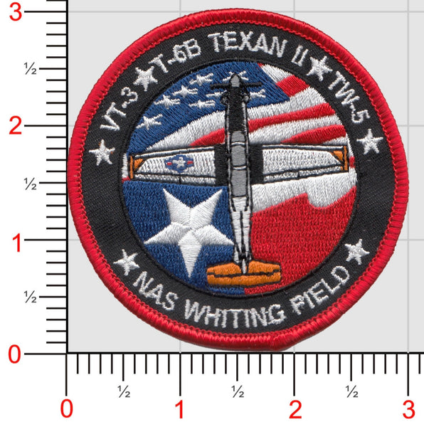 Official Training Air Wing 5 TW-5 NAS Whiting Field T-6 Shoulder Patch