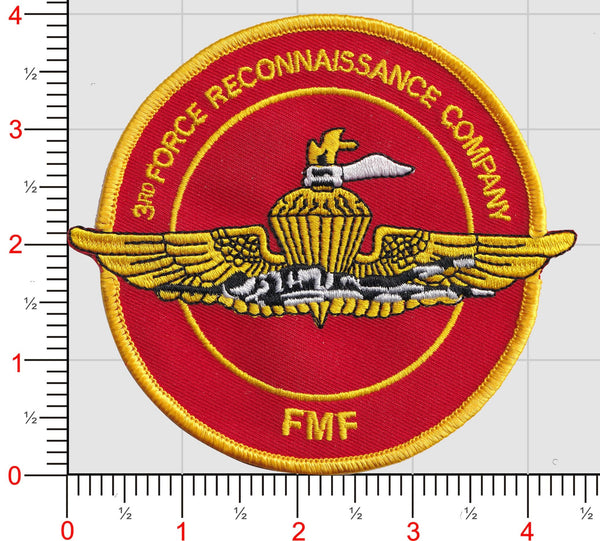 Officially Licensed USMC 3rd Force Recon Patch