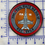 Official VMFA-232 Red Devils Leather Patch