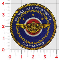 Officially Licensed US Navy Naval Air Systems Command Patch