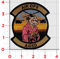 Official 29 Palms AGSD Aviation Ground Support Detachment Turtles Patch