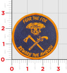 Official HSM-74.2 Fear The Fox Patches