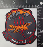 Official Marine Air Group MAG-11 Tiger Team PVC Patch