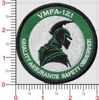 Official VMFA-121 Green Knight Flightline Qual Patch