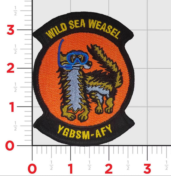 Official VFA-147 Argonauts Wild Sea Weasel Patch