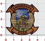 Official 29 Palms AGSD Aviation Ground Support Detachment Turtles Patch