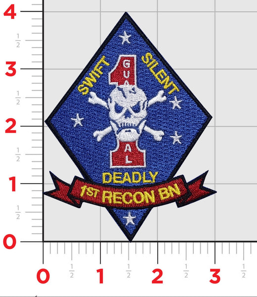 Officially Licensed 1st Recon Battalion Patch