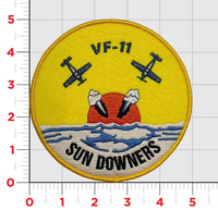 Officially Licensed US Navy VF-11 Sundowners Squadron Patch