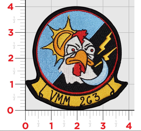 Official VMM-263 Crazy Chicken Patch