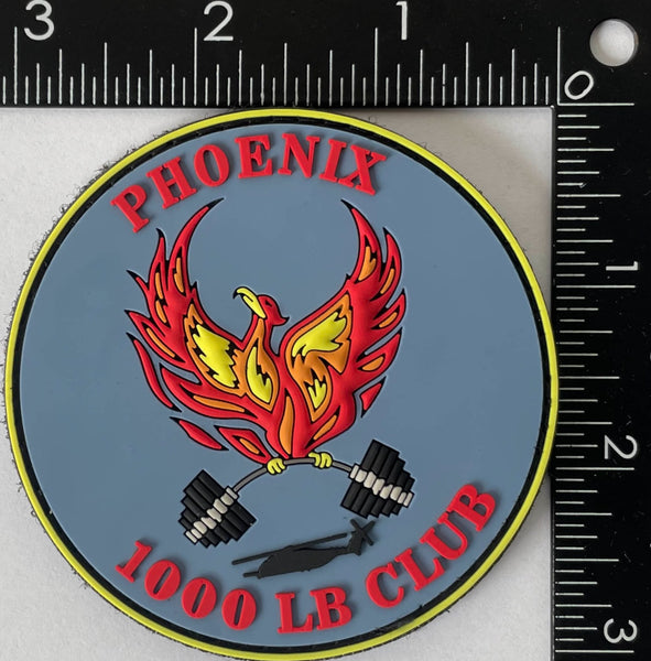 Official HMHT-302 1000 Pound Club PVC Patch