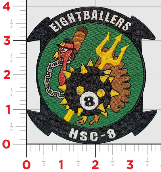 Official HSC-8 Eightballers Thanksgiving Patch