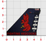 Official VFA-22 Fighting Redcocks 2024 Tail Flash Patch