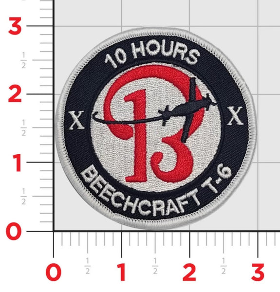 Beechcraft T-6 10 Hours Patch