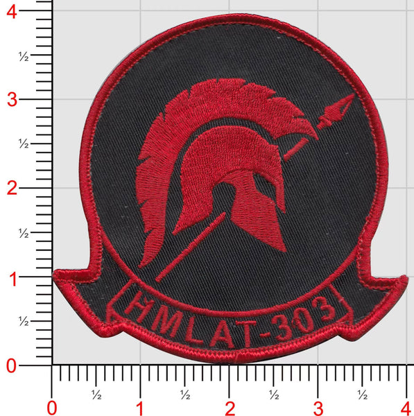 Officially Licensed USMC HMLAT-303 Squadron Patch