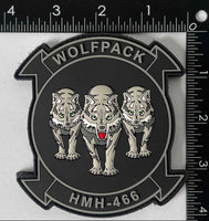 Officially Licensed USMC HMH-466 Wolfpack PVC Squadron Patch