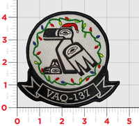 Official VAQ-137 Rooks Christmas Patch