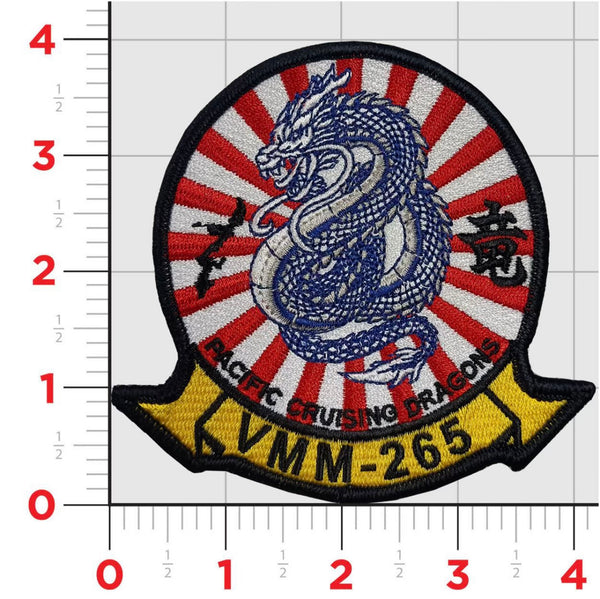 Official VMM-265 Pacific Cruising Dragons Patch