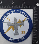 Official VMM-362 Ugly Angels Built To Tilt PVC Shoulder Patch