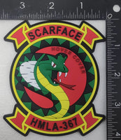 Officially Licensed HMLA-367 Scarface PVC Patch