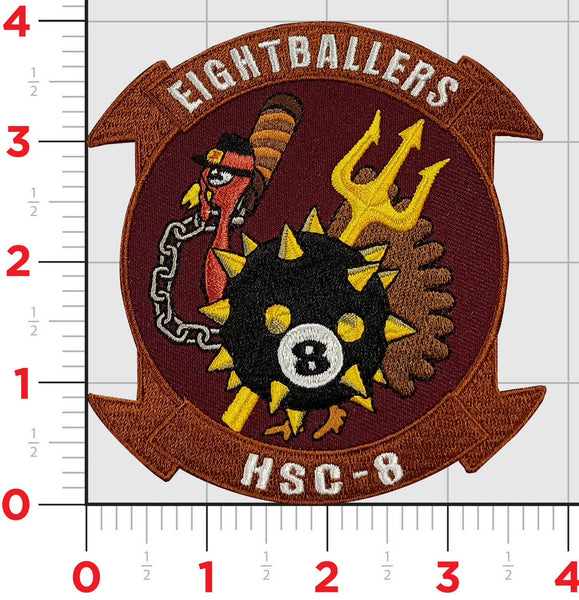 Official HSC-8 Eightballers Thanksgiving Patch