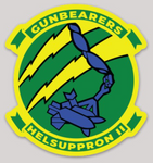 Officially Licensed US Navy HC-11 Gunbearers Squadron Sticker