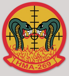 Officially Licensed USMC HMA-269 Gunrunners Sticker