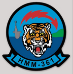 Officially Licensed HMM-361 Flying Tigers Squadron Sticker