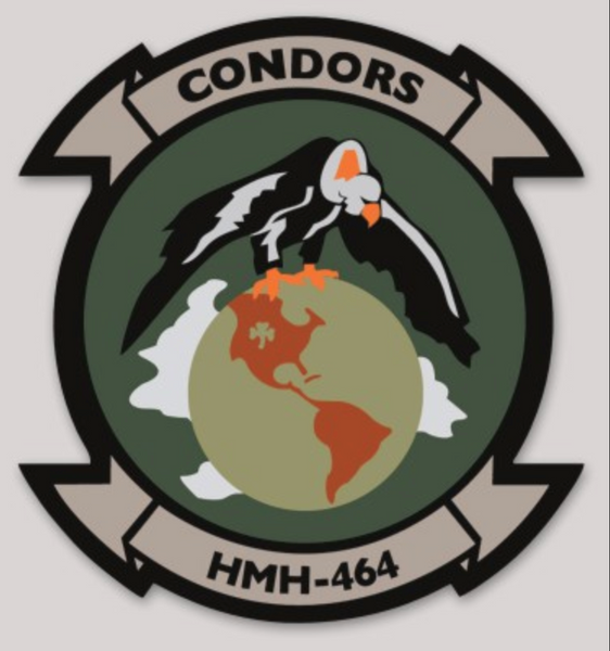 Officially Licensed HMH-464 Condors Sticker