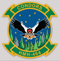 Official HMH-464 Condors Sticker