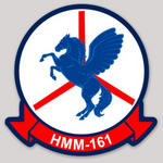 Officially Licensed USMC HMM-161 Greyhawks Sticker