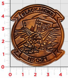 Officially Licensed HSC-21 Blackjacks Leather Patch