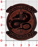 Officially Licensed US Navy HT-28 Hellions Leather Patch