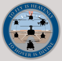 Helicopter Pilot Tribute Sticker