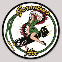 Official 1st Battalion 5th Marines Geronimo Air Sticker