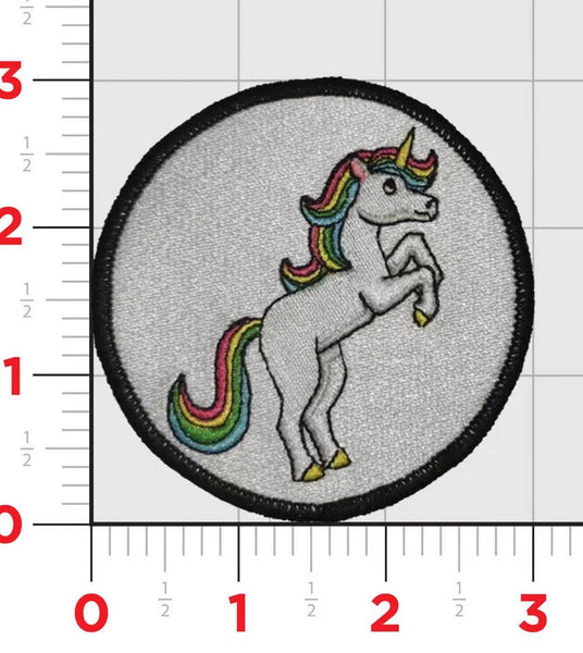 Military Style Rainbow Unicorns - Custom Embroidered Patches, Best Quality