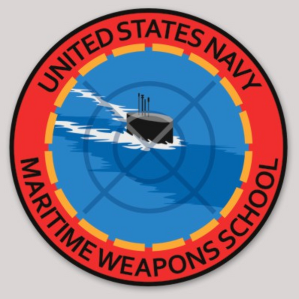 Officially Licensed US Navy Maritime Weapons School Sticker